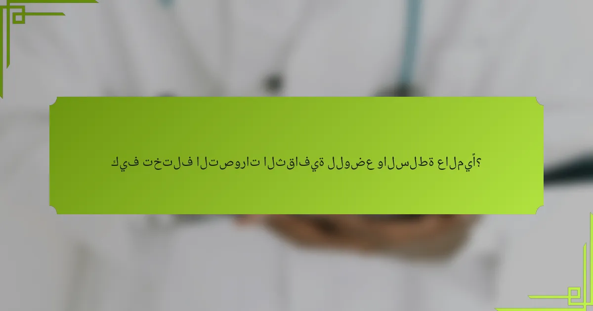 كيف تختلف التصورات الثقافية للوضع والسلطة عالميًا؟